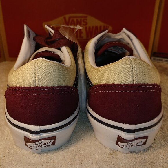 Vans Men's 6.5/Women's 8 Old Skool Popcush Mauve Wine VN0A5FCBALO - Picture 11 of 12